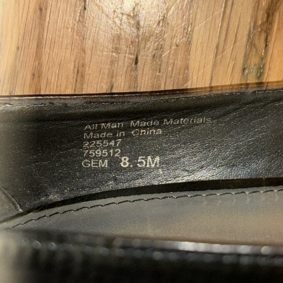 Fergalicious Women's Gem Black Patent All Man Open Toe Heel Pump Shoe 8.5 - Picture 11 of 12